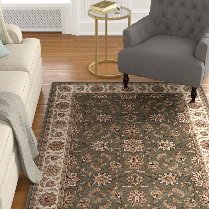 Astoria Grand Weisgerber Green Sage Area Rug & Reviews Wayfair
